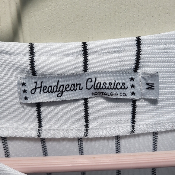 G-Baby Hardball Jersey Mens White Headgear Classics Kekambas 2001 Authentic SIZE - Picture 5 of 6